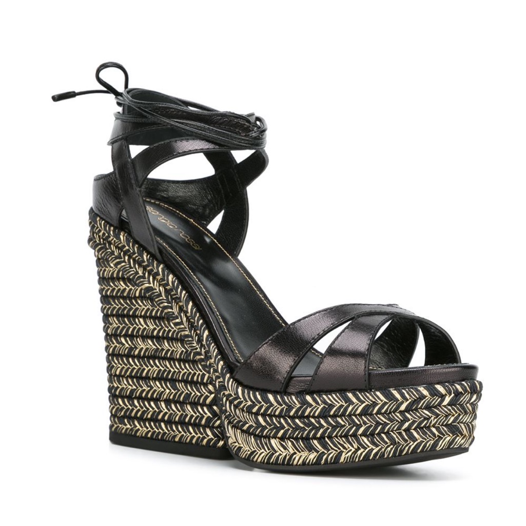 Sergio Rossi Bilbao Sandal Wedge